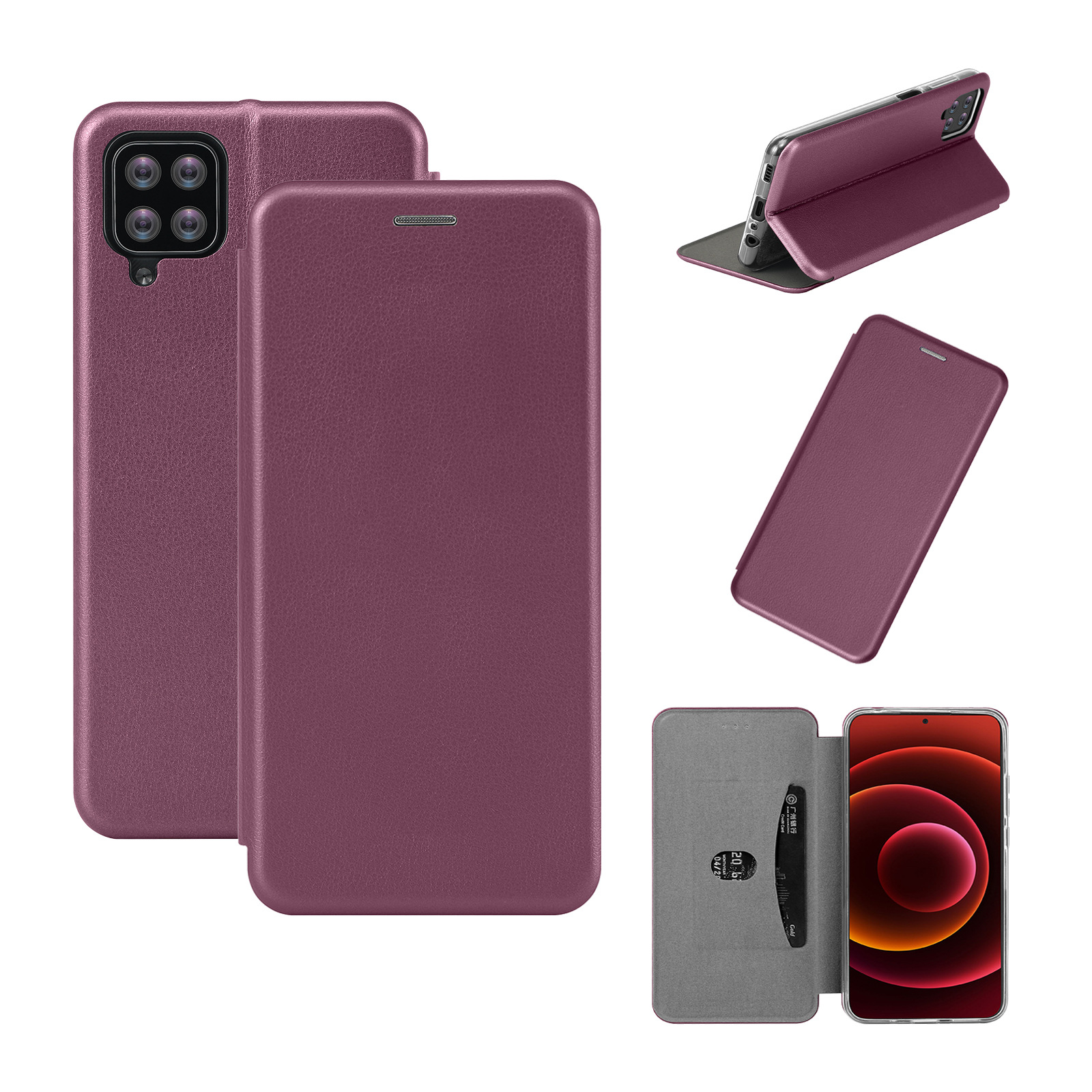 适用于华硕 Zenfone-Max-Shot-ZB634KL 贝壳纹皮套手机保护壳