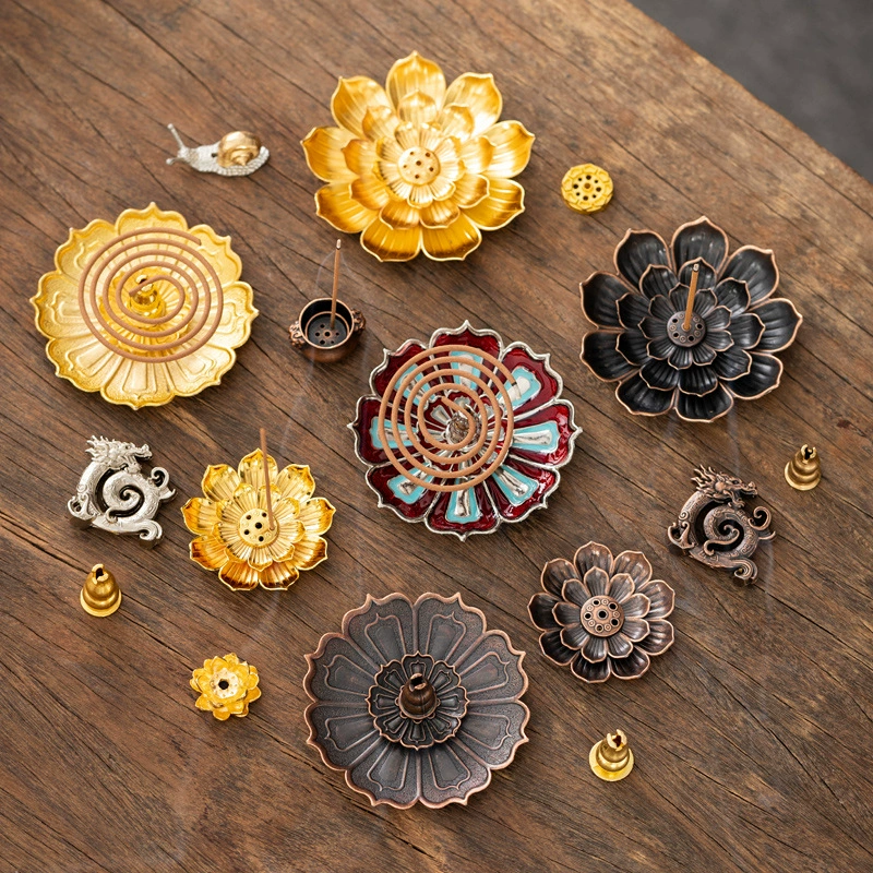 Лотос пористый ладан, вставка домашнего антикварного аромата