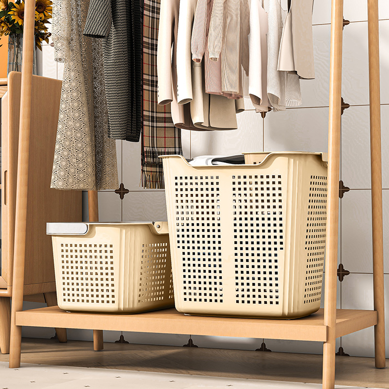 Dirty Clothes Basket, Grocery Shopping Basket, Large-Capacity Shopping Basket, Bathroom Household Basket, Bathroom Dirty Clothes Basket, Laundry Basket