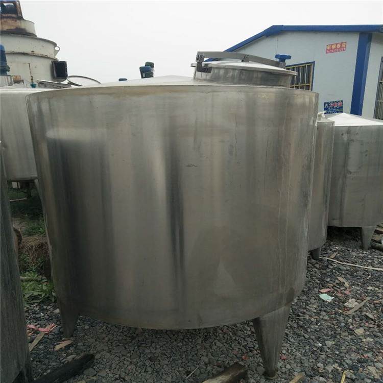 二手不锈钢10吨储罐 二手保温加热储罐 电话议价