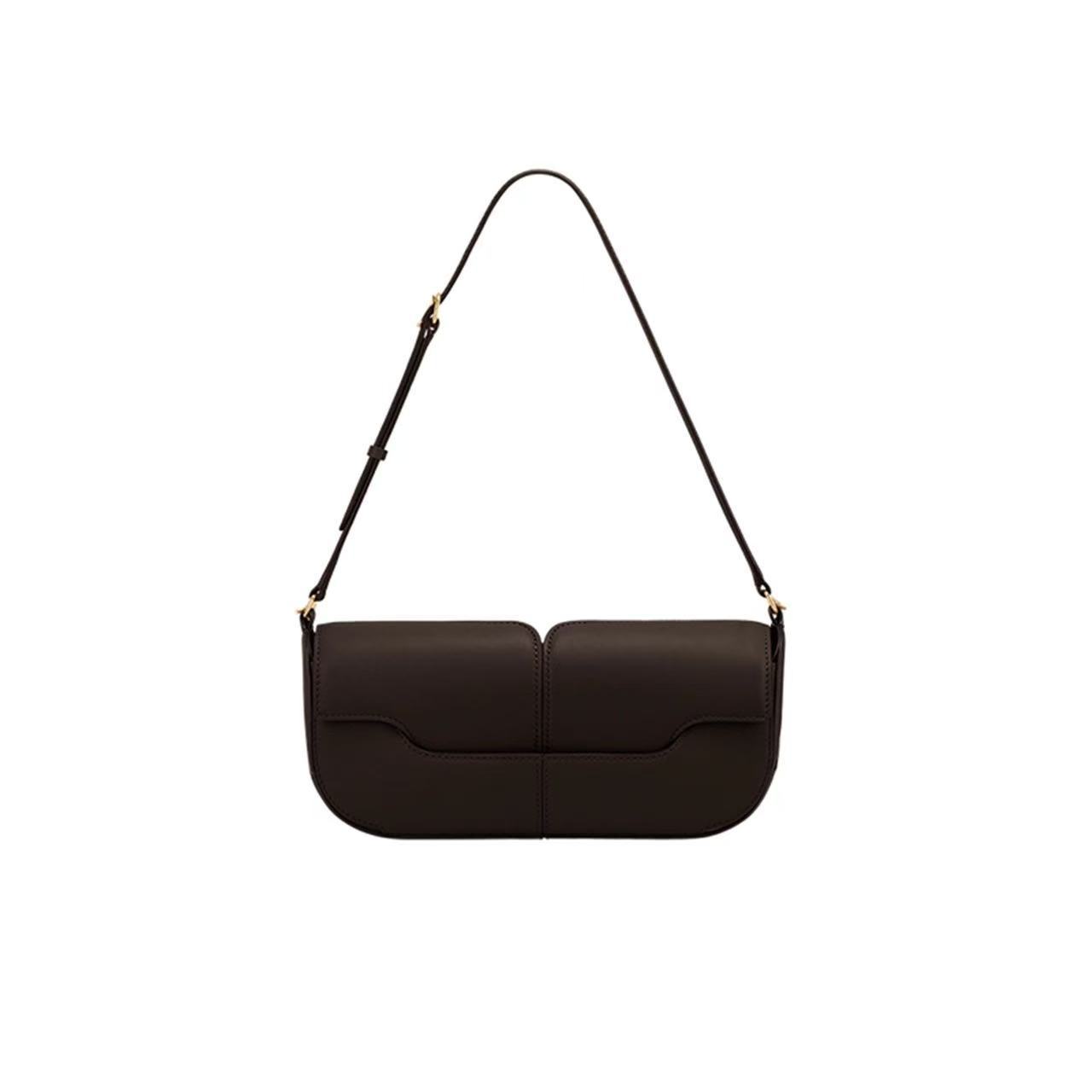Best-Selling Women's Light Luxury Baguette Bag Osmo Niche Designer Leather Retro Smooth Handbag Shoulder Crossbody Bag - Thumbnail 5