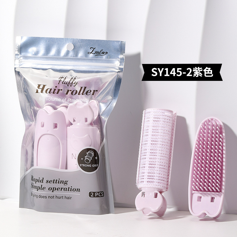 LMLTOP Dispositivo esponjoso de raíz de cabello Clip de flequillo de ocho caracteres de aire Clip de pico de pato Combinación de rizador de 2 piezas SY145