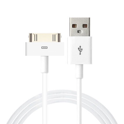 Suitable for Old Models of Wide-Port Apple 4/4S Tablets and iPad 1/2/3 Data Cables, Universal Charging Cable Suitable for Old Models of Wide-Port Apple 4/4S Tablets and iPad 1/2/3 Data Cables, Universal Charging Cable