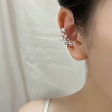 鑲鑽星星耳夾無耳洞女韓國氣質個性閃耀滿天星耳環超仙耳掛精致感