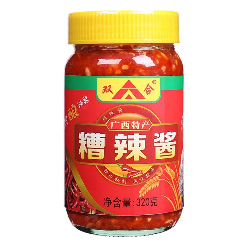 Набор соусов 320 г: Двухслойный острый соус, Соус из кислых сливы «Ледяной цветок», Соус для утки, Соус чили, Соус для барбекю, Приправа для лапши