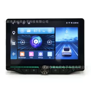 10 düymlük 1din Android avtomobil naviqasiya sistemi, Bluetooth radio, arxa kamera, CarPlay