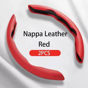 Nappa Dəri Sükan Örtüyü, Seqmentli Karbon Fiber Sükan Klipi, Bütün Fəsillər Üçün