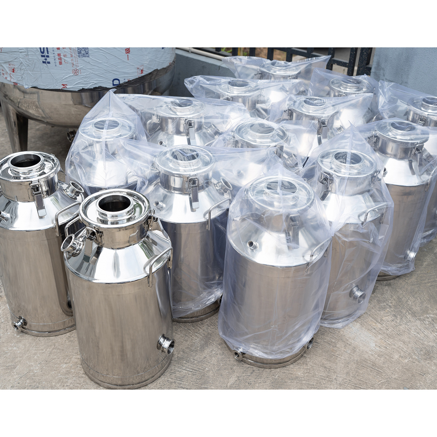 Tanque de destilación de acero inoxidable 304, equipo de elaboración casera, destilación, barril de acero inoxidable pequeño, barril de calefacción eléctrica, grado alimenticio image 4
