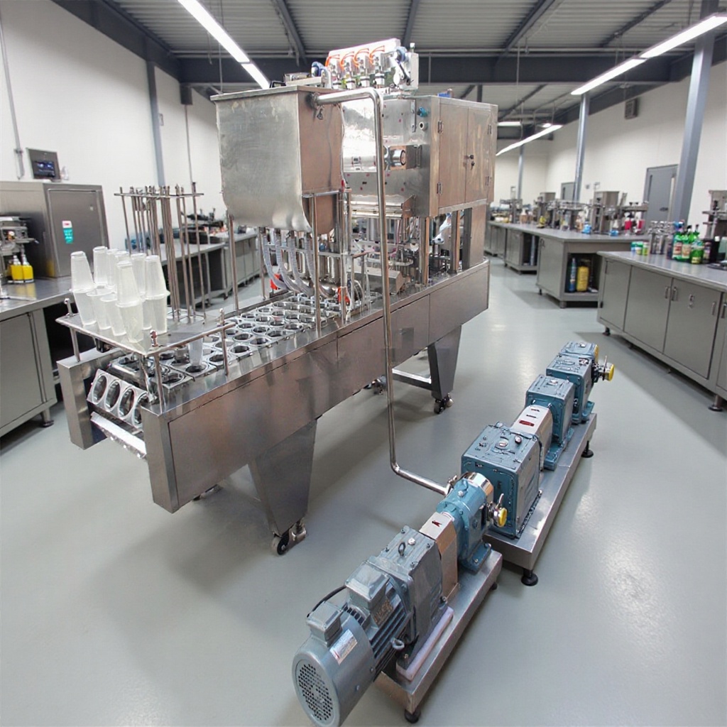 百香果饮料自动灌装封口机  椰汁奶茶塑料杯充填封口机