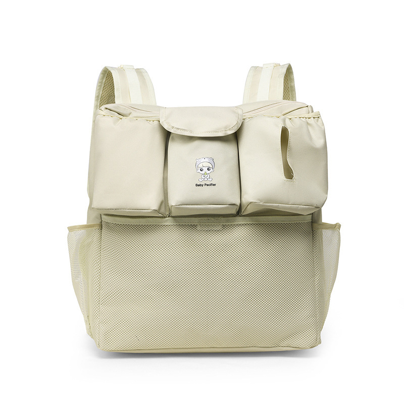 Double Shoulder Mommy Large Capacity Multifunctional Maternity Baby Pregnancy Can Be Hung On Stroller Storage Bag_voghion.com