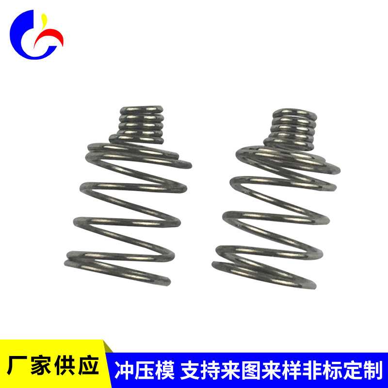 厂家加工扭转弹供应玩具电子弹簧夹子发夹开关弹簧精密五金配件