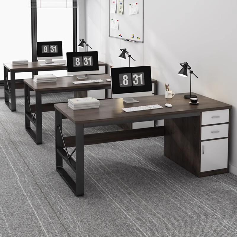 Staff Desk Simple Modern Staff Desk and Chair Combination Office Desk Home Simple Desk Computer Desk