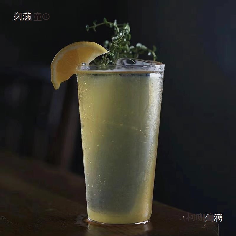 斜身柯林杯HighBall杯嗨棒杯鸡尾酒杯金汤力杯海波杯饮品杯麦太保