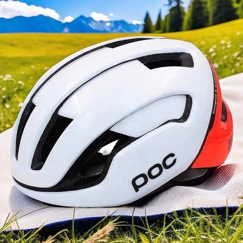 Swedish Poc Helmet Road New Bicycle One-Piece Ultra-Light Bicycle Mountain Bike Riding Equipment for Men and Women