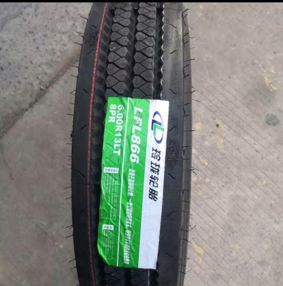 玲珑轮胎600R13LT 600R14LT全钢丝真空胎 货车加厚重6.00R13/14LT