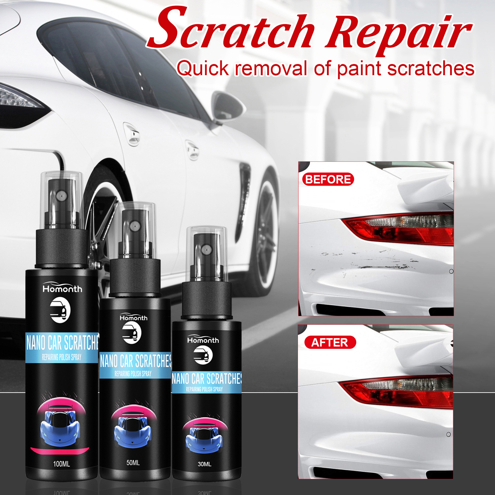 Homonth Scratch Repair Spray Image 6