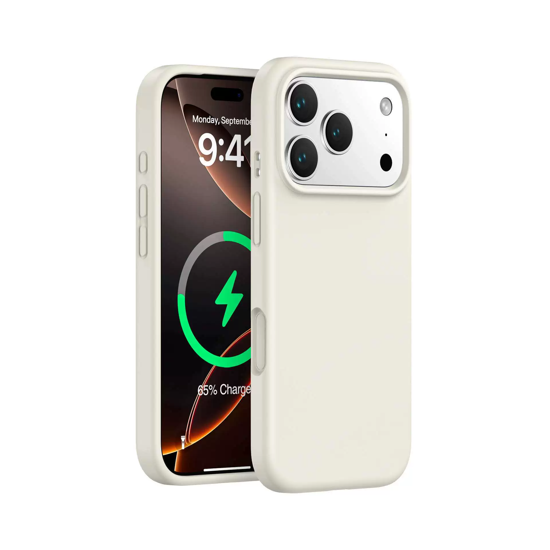 Силиконовый чехол, совместимый с Apple, для iPhone 17, защитный чехол