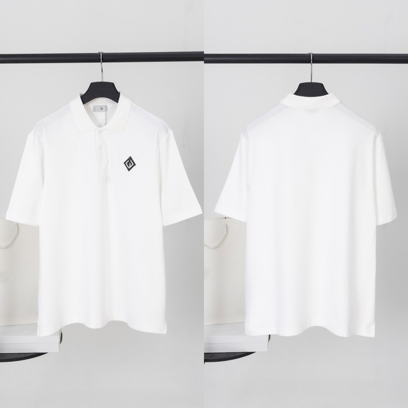 スポットハイバージョン Dijia S25 夏新作刺繍プリント Djia 高級トレンドシリーズカジュアル男女半袖 Tシャツ|undefined