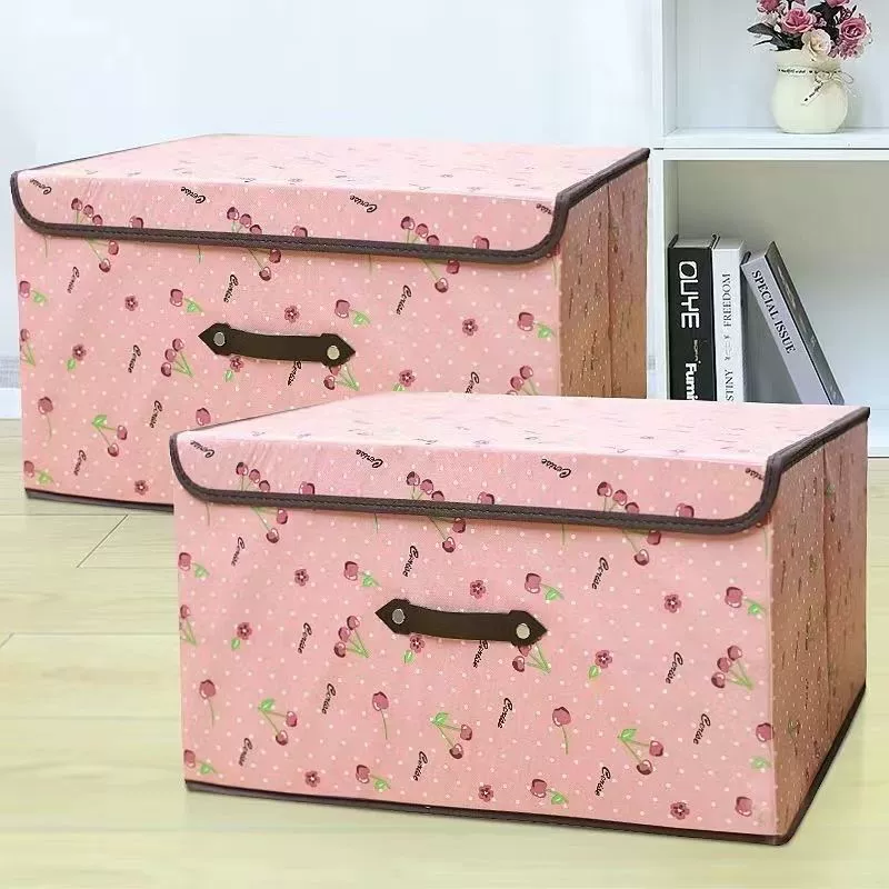 Экстра-large большой складной текстильный короб для хранения, нижнее белье,Overall, колготки, носки