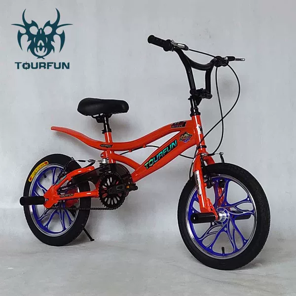16 inch BMX BMX all-in-one wheel performance car shock-absorbing bicycle stunt car reverse brake