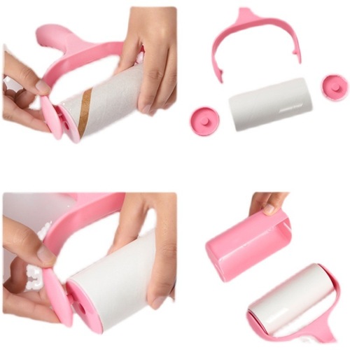 Tear-off roller to replace paper felt roller brush to stick hair and remove hair, remove clothes and remove clothes for home use