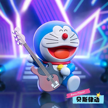 哆啦A梦 音乐会系列盲盒生日潮玩具桌面摆件卡通动漫可爱公仔