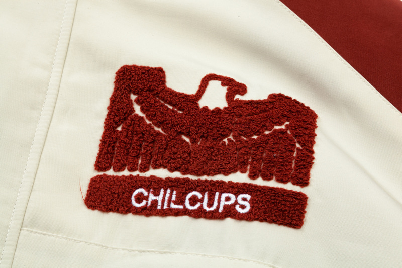 Abbigliamento maschile Gioventù Asciugamano ricamato con lettere Giacca larga ricamata Giacca casual Dopamine Colorblock da uomo e da donna Marchio di moda autunnale_voghion.com