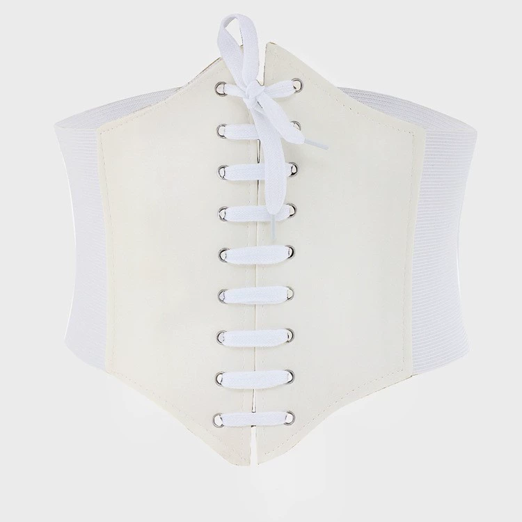 Brace, fashionable summer waist belt, summer clothing, European style, french style