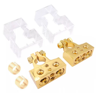 head battery clip silver gold-plated | Other Car Video