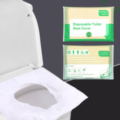 国境を越えた使い捨てトイレマット可溶水英語10枚入旅行トイレットペーパートイレシート