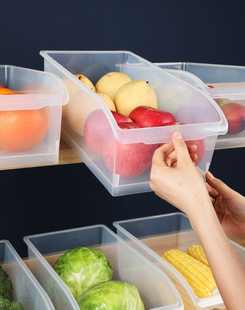 Drawer refrigerator storage box Food -grade fresh -keeping box Household kitchen tidelle, artifact, vegetable and egg storage box