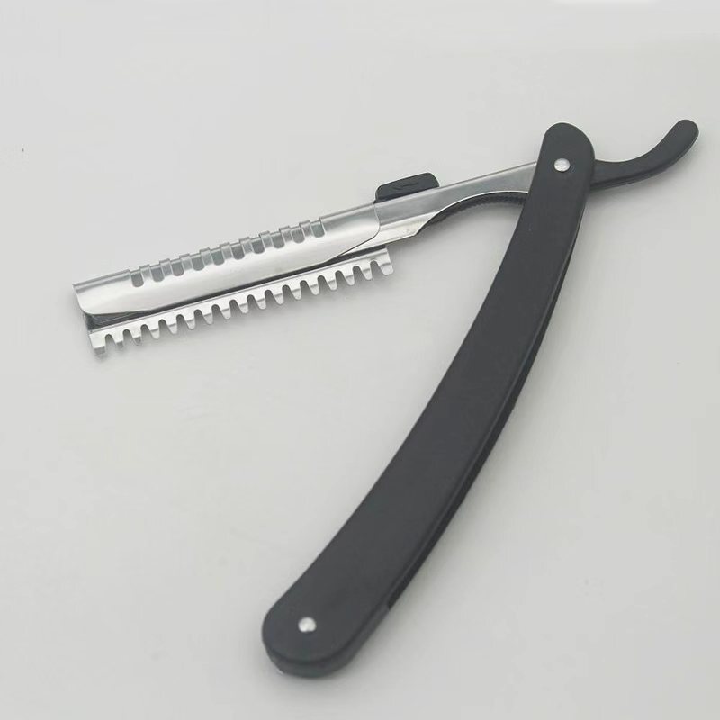 Old-Fashioned Razor Manual Razor Barber Shaving Blade Hairdressing Knife Shaving Beard Sideburns Safety Shaving Head