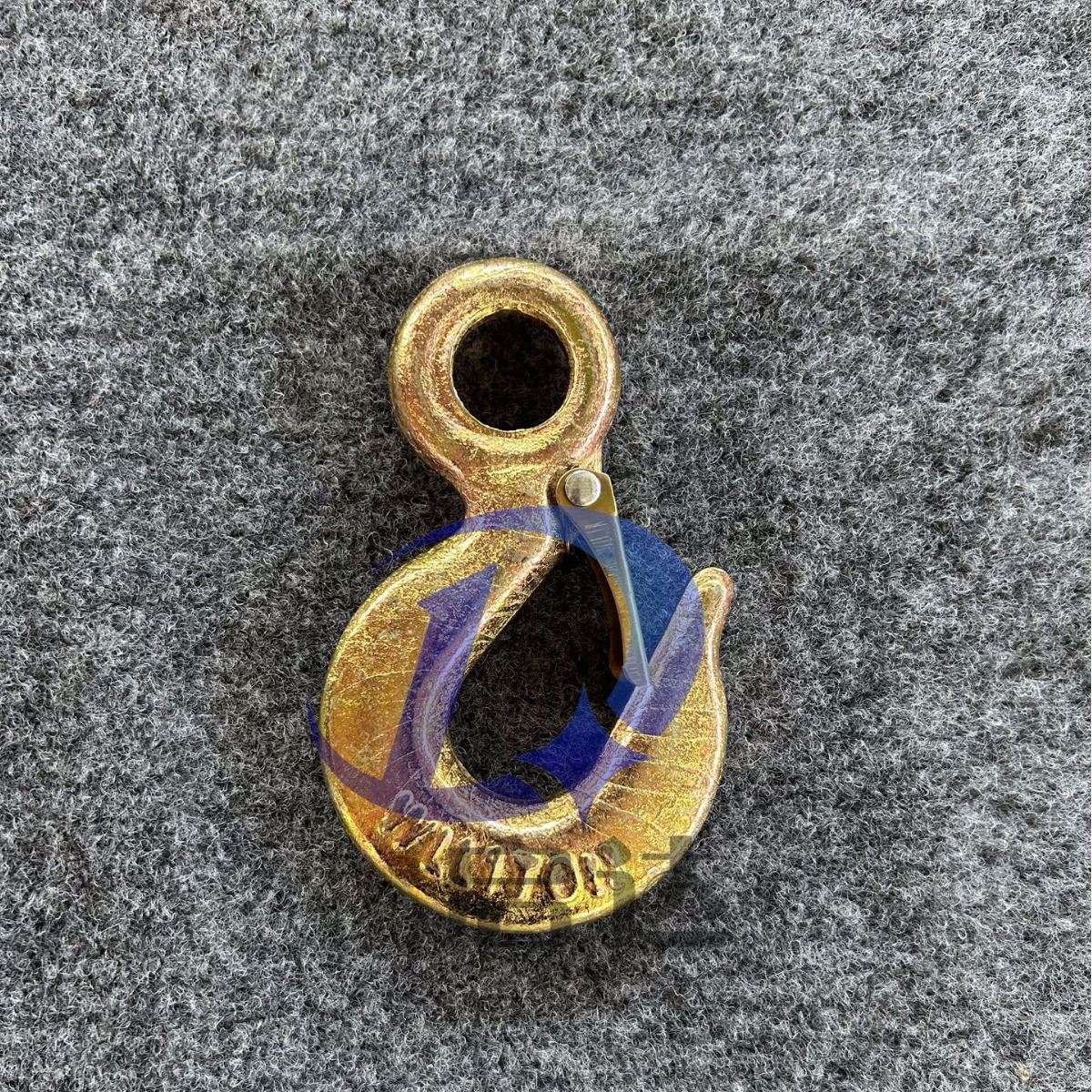 D+非标环眼吊钩 起重吊钩美式环眼钩链条吊钩非标拖车绳钩厂家