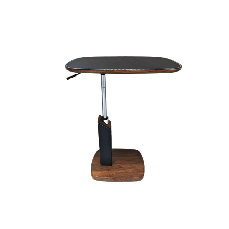 Esquina de la sala de estar capaz de elevar y bajar giratoriamente fijo sofá mesa de té mesa de cama de oficina móvil mesa de computadora de presión de aire pequeño lado mesa