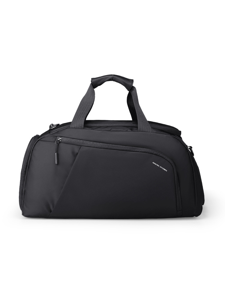 Bolsa deportiva 2025 para hombre, mochila de viaje corta, gran capacidad con compartimento para zapatos