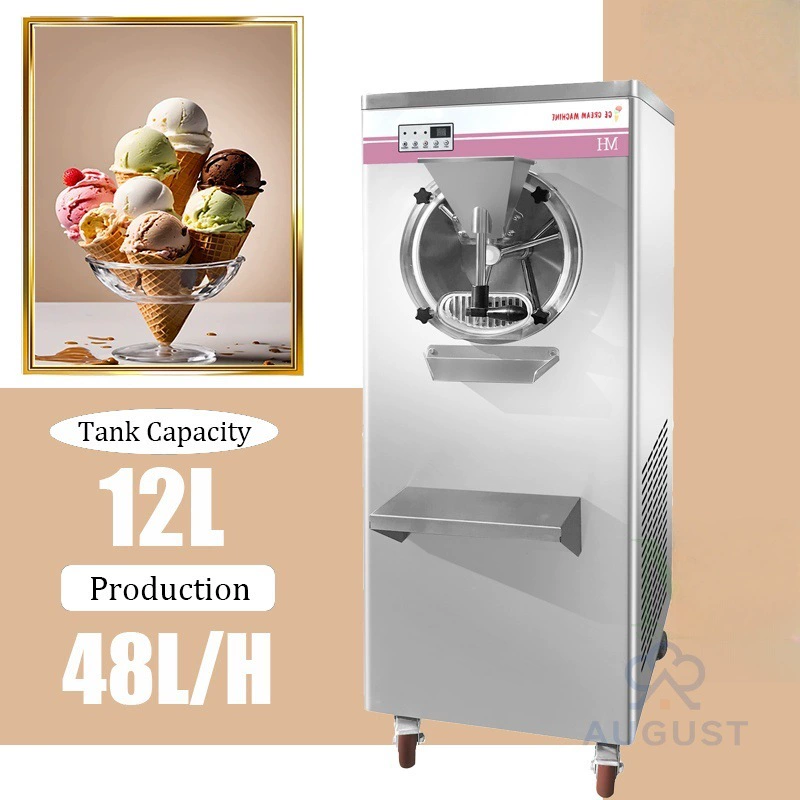 12L цилиндр экспорт специальное напряжение из нержавеющей стали коммерческое мороженое машина gelato мороженое предприятие