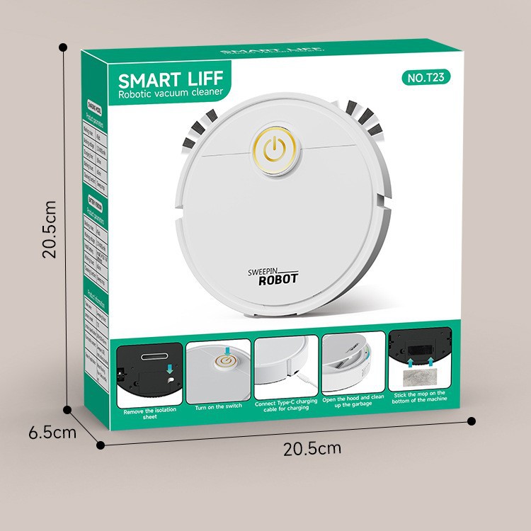 Monopolio transfronterizo inteligente máquina de barrido y tracción en todo uno 2024 nuevo USB carga 3 - en - 1 barrido y tracción regalos al por mayor