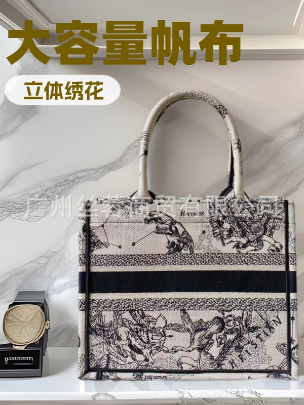 新品高品質白黒星座booktoteトートバッグ刺繍レディース女性カバン大容量手提げハンドバッグ|undefined