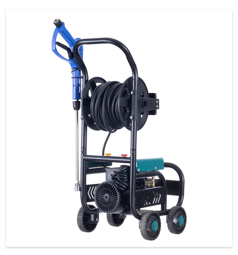 Household Car Washing Machine 220V Commercial Industrial Water Gun Powerful High-Pressure Cleaning Machine Water Pump High-Power Floor Cleaning Tool
