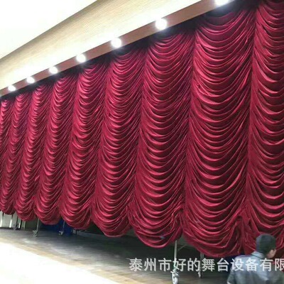 威亚空中飞人舞台电动开合大幕升降窗帘拉幕电机轨道吊挂类机械|ms