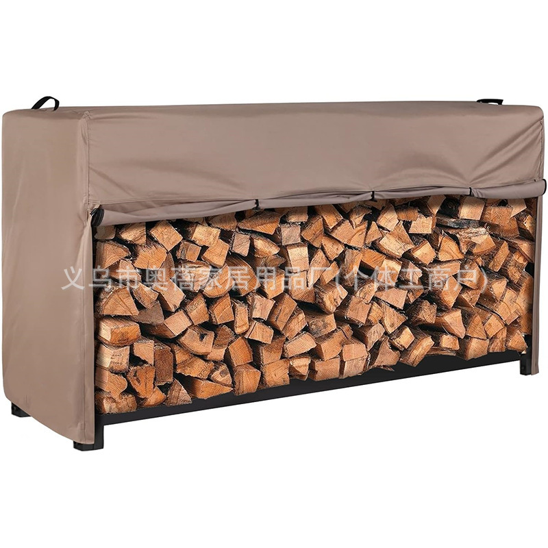 Firewood Cover Waterproof Firewood Rack Cover 8-Foot Heavy-Duty Outdoor Log Rack Cover Firewood Rain and Sun Protection Cover Firewood Cover Waterproof Firewood Rack Cover 8-Foot Heavy-Duty Outdoor Log Rack Cover Firewood Rain and Sun Protection Cover
