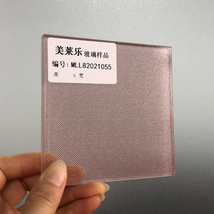 Manufacturers Supply Decorative Art Glass Metal Wire Plaid Glass Processing Guangzhou