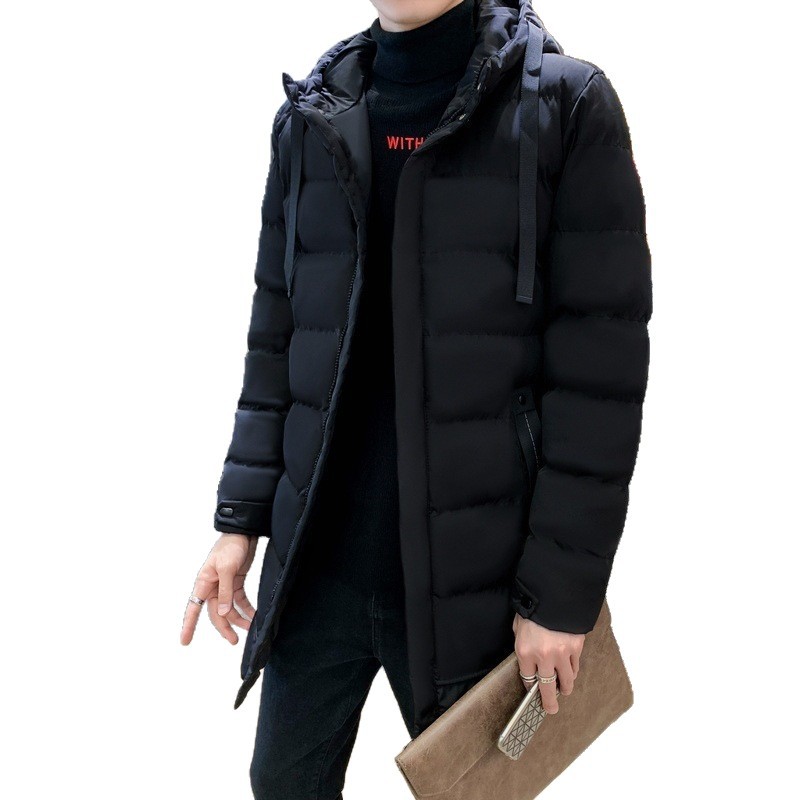 Transfronterizo 5XL - 8X chaqueta de algodón de pluma para hombres otoño y invierno grueso chaqueta de algodón cálida para hombres suelta chaqueta de algodón a prueba de frío chaqueta de tamaño extra