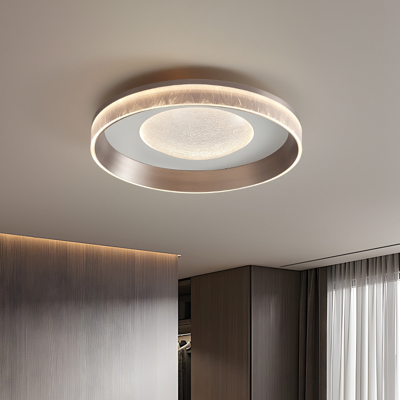 lámpara de techo del dormitorio led minimalista dormitorio principal moderno minimalista lámpara de habitación secundaria habitación de luces creativas de alta gama