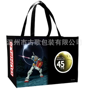 Non-Woven Waterproof Coated Thickeneded Environmentally Friendly Handbag Personalized
