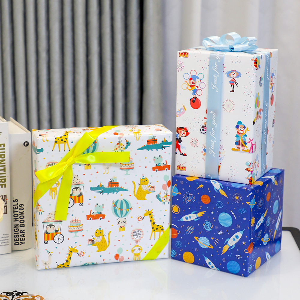 Regalos, regalos, envoltura de papel y otros patrones programados para tomar enlaces