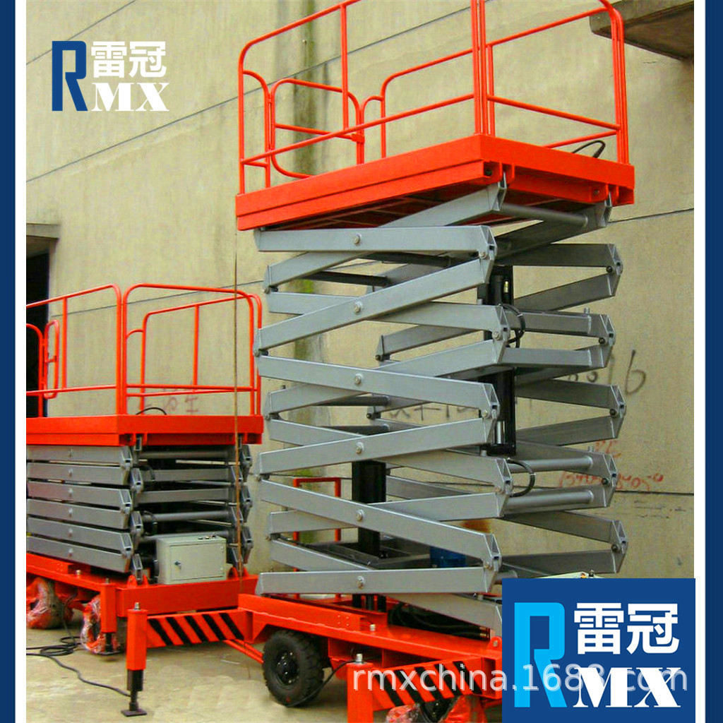 【一臂之力】户外高空安装作业专注维修专用移动式液压升降护栏