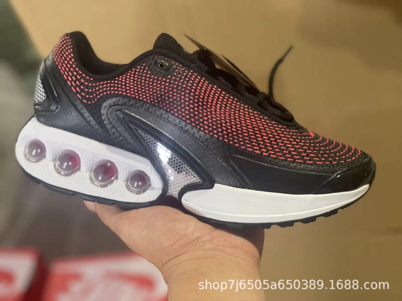 莆田靴AIR MAX DNシリーズ新型黒紫エアマット靴ランニング靴スポーツシューズ緩衝通気DV3337|undefined