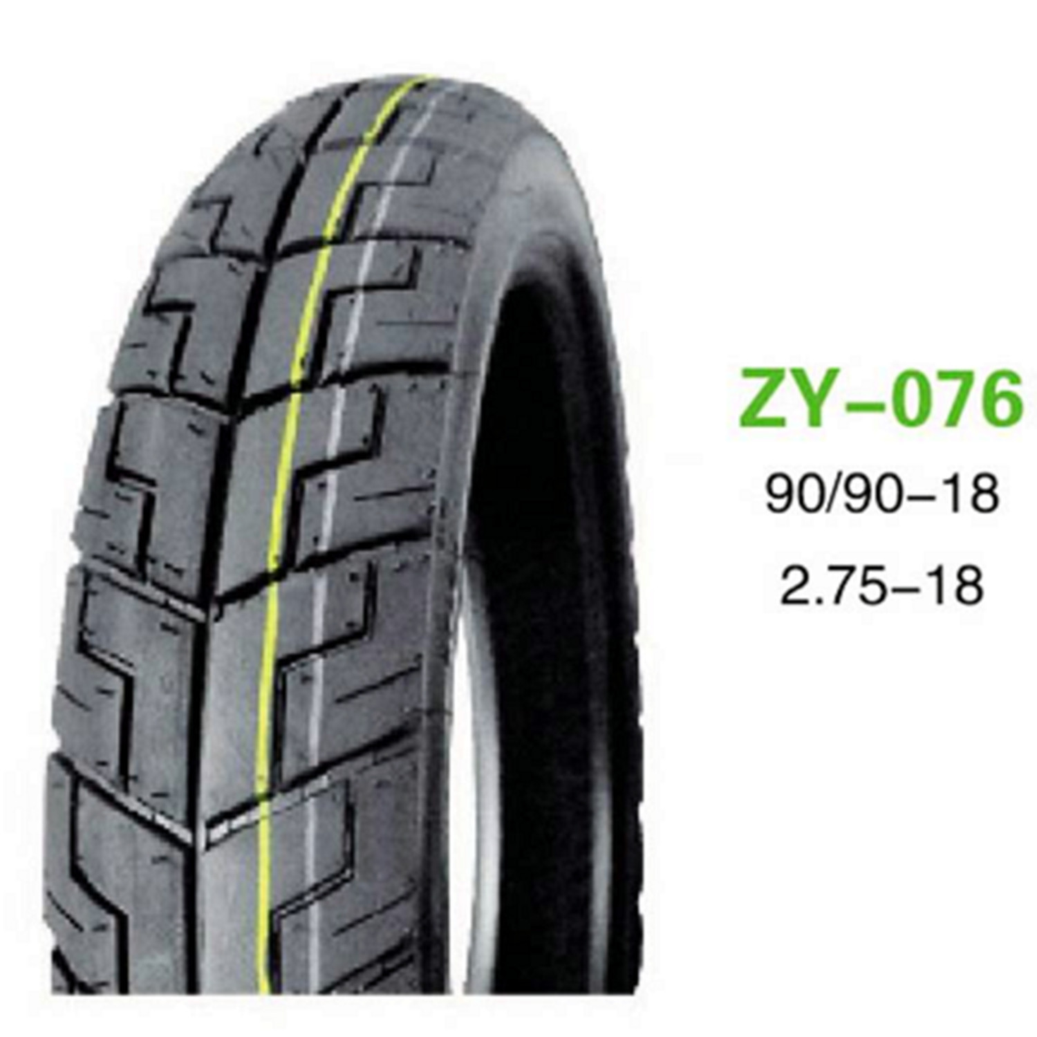 90/90-18 275-18 摩托车胎真空胎 tubeless motorcycle tyre