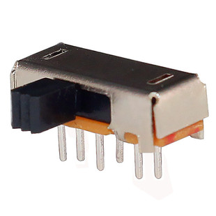 Sk23D06 Toggle Switch Vertical Double Row 6-Pin Second Gear Toggle Sliding Switch Power Switch Handle High